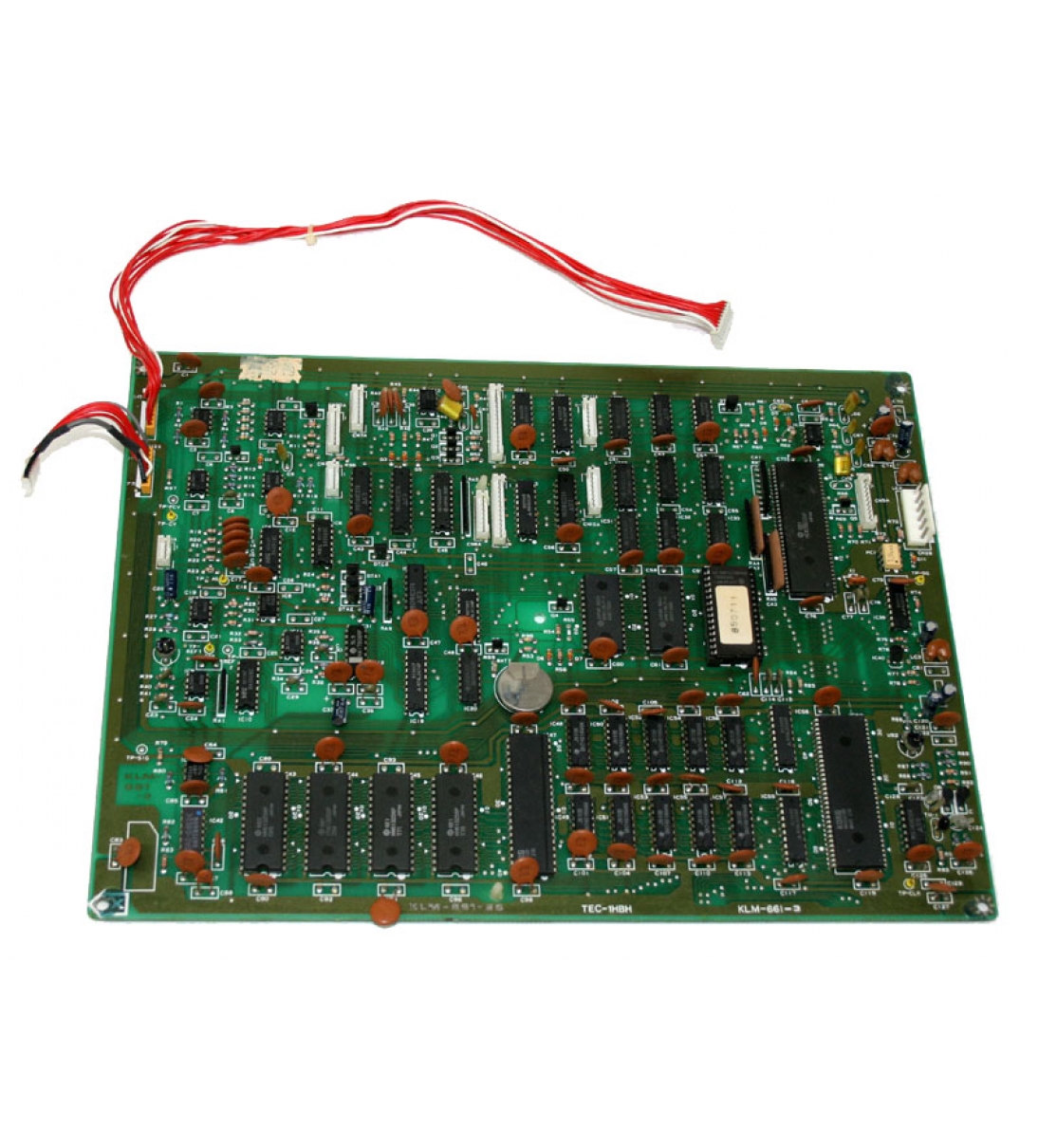 Scheda madre (KLM-661-3), con cablaggio, per sintetizzatore Korg DW-8000